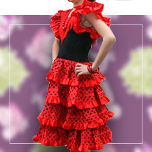 Vestidos regionales para nina